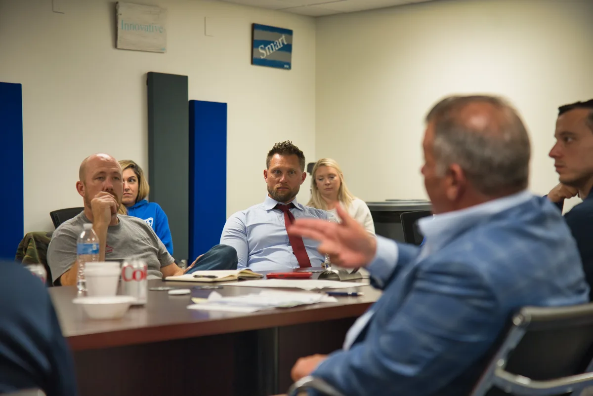 Ryan Groth and the Sales Transformation Group team